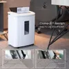 Hochsicherheit Micro -Cut Shredder für Home Office - 150 Blattauto -Feed, 30 Minuten kontinuierliche Laufzeit, kommerzieller Hochleistungs -Shredder mit 4 Rollen, P4 -Sicherheitsniveau