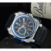 Bell and Ross New Bell Watchs Global Limited Edition Business Business Chronograph Ross Luxury Date Fashion Casual Quartz Mens Watch BB01 Высокое качество