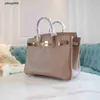 Cowhide Handbag Brkns本革D0ワイマ犬灰色の肌アンクルワックススレッドCw6kolia