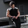 Mens Sleeveless Shirt Tank Tops Loose Fit Heavy weight Tee for GYM Men Workout casual top mens jogging vest 240416