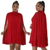 Повседневные платья Гала 2024 Красное платье короткая юбка