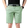 Shorts masculinos chino homens homens coreanos verão slim fit