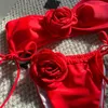 Frauen Badebekleidung Sommer Frauen Bikinis Sets trägerloser Tanga Set Swimewear Beachwear Beach Sexy zwei Stücke Badeanzug