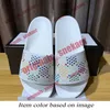 Designer sandalen slippers rubberglaasjes bloemen brokaat vrouwen mannen slipper platte rubber slippers mode gestreepte bloemen dierenafdrukken zomer strandschoenen glijden