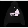 Herrbyxor -försäljning av explosioner NOFS-mönster Tryckt byxor Män Y2K Punk Harajuku Gothic Hip-Hop Wide-Ben Slim Street Wear 240115 D DH23I