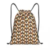 Einkaufstaschen Orla Kiely Flower Oval Draw String Rucksack Frauen Männer Fitnessstudio Sport Sackpack tragbare Tasche Sack