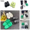 24SS Slides Sandal Slippers Beach Classic Flat Sandal Luxury Lightweight Love Soled Wear Wear Relipers Men Women Women Sandals Shoes