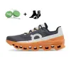 Skor x Designer Clouds Nova Cloud 1 0n Running Cloudmon CloudSster Shoes Womens Sneakers 0nclouds Trainers All Black White Glacier Grey Meadow Green