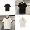 Mens Designer Basic Business Polos T Shirt Fashion France Brand Men's T-shirts Embroidered Armbands Letter Badges Polo Shirt Shorts -shirts