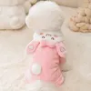 Hundkläder Cartoon Pet Clothes Halloween Jumpsuits For Dogs Clothing Liten Pink Cute Costum Autumn Winter Boy Girl Products