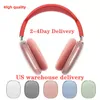 بالنسبة إلى Airpods Max Bluetooth Headphons Accessories Airpod Max سماعة الرأس اللاسلكية أذن أعلى جودة ANC Metal Shell Silicone Case Proprestive Case