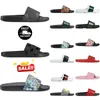 Designer Slides Mens Women Slippers Zomerstrand Sandalen Flat Lady Rubber schoenen slippers gestreepte bloemen dierenafdrukken tijgerbij causale slipper loafers