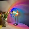 Bordslampor USB Lamp Romantic Projector med On/Off Switch Shadow Desk för POGRAPHY Party Home Living Room Bedroom Decor