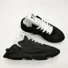 Y3 Kaiwa Platform Men Running Sneakers Lederen vrouwen Casual schoenpaar Cowhide Tennis Designer Training schoenen