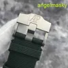 Unisexe AP Wrist Watch Royal Oak Offshore Series 26405ce Smoked Green 44mm Date Affichage Fonction de synchronisation Automatique Mécanique Menti