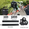 Hundbärare Mountain Bike Front Basket Bicycle Pet Carryin BA Foldbar och löstagbar cykelkorg Portable Cykelkorg 5K Load L49