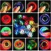 Jeux de nouveauté fidget Spinners 5 Pack Lights LED Fidget Toy Set Childrens TDAH ANXIETY DÉCOMPRESSION Toy Rotateur de la main XXY8 Q240418