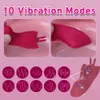 Briefes Butterfly Clitoris Vibrator for Women Mini ClitE estimulador de calça -calça de controle remoto sem fio vibro bens adultos brinquedos sexuais lojas