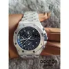 Piquet Audemar Luxury Mens Mechanisch horloge 26238ste blauwe plaat 42 mm Fijn staal Zwitserse horloges Brand Polsharde Hoge kwaliteit