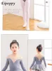 Stage Wear Autumn And Winter Children's Dance Clothes Girls' Gray Practice Suit Chinese Body Grading Ballet