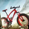 Bikes Wolfs Fang Bicyc 2.0*4.0 Pneumatico pneumatico bici da mountain da montagna Snow Bike per bambini 21 velocità FORCHIO FINE FORCHI