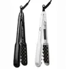 Haar Volumizing Iron 2 in 1 rechte middel krullende keramische krimper golfkrullen plat 3D pluizig stylinggereedschap 53 2201247573117