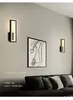 Vägglampa 32x12x5cm LED -spegel lampor sovrum sängljuset stgång korridorbelysning modern sconce aluminium akryl
