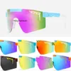 Mens solglasögon 2024 NY HOT ORIGINAL Sport Google TR90 Polariserade solglasögon för män/kvinnor utomhus vindtät glasögon 100% UV -speglade lins