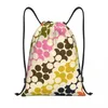 Einkaufstaschen benutzerdefinierte Mini -Hummer -Print Draw String Rucksack Frauen Männer Leichte Orla Kiely Fitnessstudio Sportsackpacksäcke für Reisen