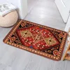 Tapetes boho tapete persa padrão anti-deslizamento da cozinha bate-painato capacho absorvente carpete seude a veludo tape