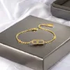 Bracciale d'argento alla moda 925 per donne braccialetti di moda con braccialetti da donna Design Chain Bangle Gioielli Pulsera Pulsera