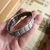 Charm Bracelets 2024 Stainless Steel Bracelet For Men Of Metal Men's Magnet Health Germanium Stretch Jewelry Dad Father