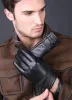 Brand Design Men's Gloves High Quality Real Genuine Leather sheepskin Mittens Warm Winter for Fashion Male Luvas
