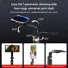 Monopodi selfie Monopodi Selfie Stick portatile AI Tracciamento intelligente Gimbal con palo da tiro automatico e rotazione 360 Subie Selfie Y240418