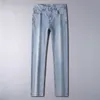 Herren Jeans Designer Designer Sommer Neue leichte Luxusjeans Straight Bein Schöne Mode vielseitige Hosen Großer asiatischer Größe 29-42 6b0d