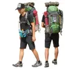 Backpack Brand Classic 60L Quality Frame Travel Backpacks.waterproof Bag.sales Mountaineer's