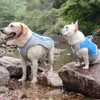 Summer Big Dog Clothes Water Storage Cooling Pet Jacket Vest For Medium Large Dogs Golden Retriever Labrador Sunscreen Clothing 240415
