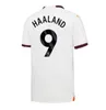 23 24 25 Haaland Soccer Jersey de Bruyne Mans Cities Grealish Foden 2024 Football Shirt Uniforms Men Kids Kit Alvarez Fans Player Final Gvardiol Year of the Dragon