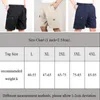 Men's Shorts High Quality Brand Coat Zip Black Cargo Casual Knee Cotton Length Short M-4XL Male Navy Blue Pocket