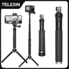 Selfie Monopods Télésine 0,9m Aluminium ALLIAGE SELTIE Stick Monopod Tripod pour GoPro Hero 12 11 10 9 8 7 6 Insta360 DJI OSMO Action pour le téléphone intelligent Y240418