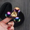 Nieuwheid Games Hot gekleurde regenboog Fidget Rotator Metal Hand gedurende ongeveer 5 minuten gebruikte roterende stressbestendig speelgoed bij kinderen met autisme Q240418