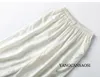 Heavyweight Silk Light Dress Series Jacquard Baroque Embossed Disc Button Split Long Sleeve Pants Set 240412