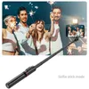 Selfie Monopods FGCLSY 2022 NOWOŚĆ BLUETOOTH BEZPELEMIN MINI SILLIE STITH Z WŁOMNIEM Light 360 stopnia aluminium aluminium transmisja na żywo statyw Y240418