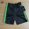 Herr shorts toppkvalitet awge nålar män kvinna svartgrön aprikos svart vita sommarbockar joggar fjäril broderi logotyp