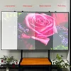 180 tum max ALR Black Diamond Projector Screen AMBIENT LIGHT AVSKRIVNING Fixad ram 1cm Ultra smal Bezel CLR 8K 3D -projektion