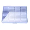 44 rutnät Fake Nail Tips Color Display Holder Storage Box For Nails Art Decer Nail Polish Organizer