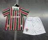 Kids Kit 2024 2025 Fluminense Soccer Jerseys Fan Fans Version версия Marcelo Andre Lele J.arias G.Cano Keno D.costa Marquinhos Ganso 24 25 футбольная рубашка дома в гостях.