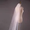 Cabelo de casamento Jóias atacado Tulle macio de 3 metros de 5 metros de marfim branco mariee véu de casamento longo com pente de metal pe noonete vestido de noiva