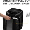 Bescherm uw gevoelige informatie met Fellowes LX85 12 Sheet P4 Cross Cut Home Office Shredder - SafeSense Ultimate Security