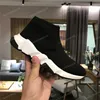 Fashion Sock Shoes Top Caffice Speed Trainer Casual обувь для мужчин женщины теннис тройные черные ботинки.